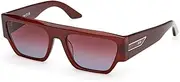 [GCDS] GD0064 48T shiny dark brown 55/18/140 UNISEX Sunglasses