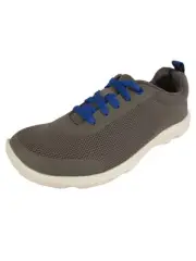 Crocs Womens Busy Day Stretch Mesh Lace Up Shoes, Slate Grey, US 4