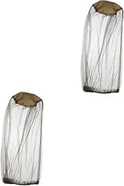 Kisangel Sets Elastic Bottom Mesh Net Anti-Insects Netting Outdoor Cap Breathable Sunshade for Fishing Hiking Pcs