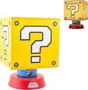 Paladone Super Mario Icon Lamp with Three Brightness Settings and Auto Shut Off, Nintendo Merchandise