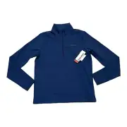 Saucony Men's Solstice 1/4 Zip Top Blue Size Small New