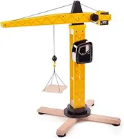 Tidlo T0411 Wooden Tower Crane Construction Set