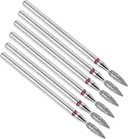DEARMAMY Nail Drill Bits Australia 6pcs Manicure Kit Cuticle Removal Drill Bit Nail Supplies Versatile Grinding Heads Professional