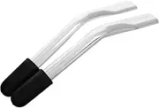 2pcs Wheelchair Brake Extender Iron Handle Extensions for Enhanced Maneuverability Compatible with Wheelchair Brands Simplified Operation for Easy Braking