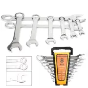 8pcs 6-22mm Combination Metric Wrench Set Hand Tools Hex Spaner Socket Nut Tools
