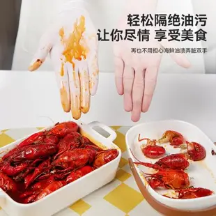 清潔廚房食品級丁腈PVC洗碗手套