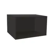 Kaboodle 360 x 500-600mm Grey Spice Customisable Microwave Open Shelf