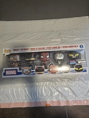 Funko Pop! Marvel: Beyond Amazing Spider-Man 5 Pack (Amazon Exclusive)
