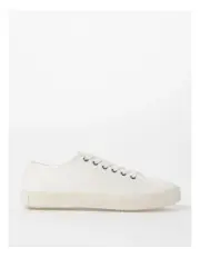[Kenji] Lance Canvas Sneaker in White