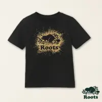 在飛比找momo購物網優惠-【Roots】Roots小童-星際遨遊系列 金屬潑墨海狸短袖