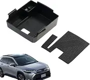 Storage Box for Vehicle - Car Interior Storage Bin for Armrest Box,Multi-Functional Organizer with Compartmented Design for Commuting, Road Trip