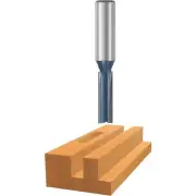 Bosch Straight Bit 3/8", 1/2" Shank, 2 FLT., C.T. (Super) 85241M