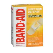 Band-Aid Antibiotic Adhesive Bandages Assorted Size, Count of 1 (Pack of 1)