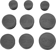 Compatible with R1200GS 2013-2018 Frame Hole Cover Caps Plug Decorative Frame Cap Set Compatible with R1200GS LC R 1200GS R1200 GS R 1200 GS LC(Black,B)