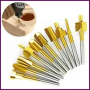 10pcs HSS Router Bits Wood Cutter Milling Fits Dremel Rotary Tool Set 1/8"