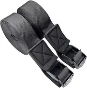 Kisangel 1pair Luggage Straps for Kayak Canoe Sup Boards Heavy Duty Cargo Tie Down Straps with Cam Buckle for Secure Storage Transport Easy to Use Pack
