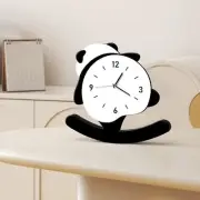 Panda Shape Table Clock Desk Clock Bedside Home Office Nursery Home Decor