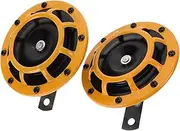 Mikinona 1 Pair Car Horn Horn for Electric Scooter Motorcycle Replacement Parts Loud Speaker for Motorcycle Loud Speaker Manganese Steel