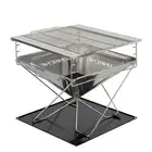 Stainless Steel Camp BBQ Firepit 630 by Darche