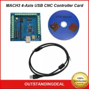 MACH3 4-Axis USB CNC Controller Card for CNC Engraving 12-24V 100KHz os67