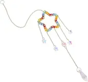 ANDRESLAD Elegant Crystal Sun Catcher Wind Chime for Gardens and Parties Made of Materials
