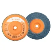 Walter 06W506 5x5/8-11 ALLSTEEL Flap Disc Spin-On Eco-Trim 60 Gr Type 27S 10 pk