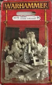 Warhammer 8577E Dwarf Stone Thrower OOP NIB