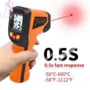 LCD Digital Laser Infrared Thermometer with Non-Contact Function -50~600℃ Range