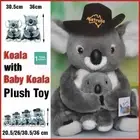 Koala With Baby Plush Stuffed Soft Toy Kids Gift Souvenir Australian Huggable AU