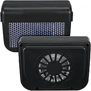 VICASKY 3pcs Car Cooling Fan Auto Fan: Car Window Exhaust Fan - Car Cooling Fans - Car Exhaust Fan: Car Solar Powered Exhaust Fan Car Window Exhaust Fan Vehicle Ventilation Fan Auto Air Vent Cool Fan