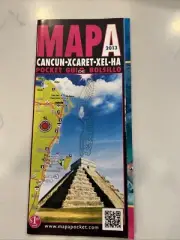Cancun Mexico Can-Do Travel Guides Maps Set 2013