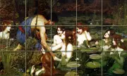 Art John Waterhouse Fantasy Mural Ceramic Bath Backsplash Tile #404