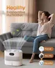 Reuseable Wick Evaporative Humidifier For Bedroom Quiet Healthy Baby Humidifier