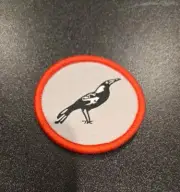 Australian Scout Magpie Patrol Badge