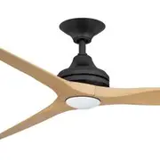 ThreeSixty Spitfire 2 60" ABS 3 Blades Black Ceiling Fan with LED Light