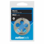 Sutton M4022200 - Button Die - Carbon: M22 x 2.5mm 2" OD