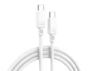 Moveteck Type-C to Type-C Data Charge Cable White NB1514