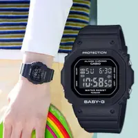 在飛比找momo購物網優惠-【CASIO 卡西歐】學生錶Baby-G 經典人氣方形女錶電