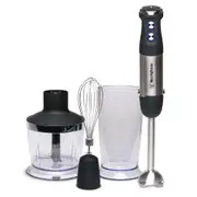 Westinghouse Electric Stick Blender Mixer/Chopper Stainless Steel Handheld Whisk