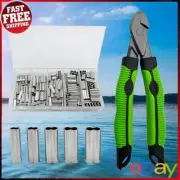 Fishing Crimpers Tool Crimp Sleeves Kit Ergonomic Handle Fishing Gear Tackle
