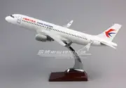 38CM China Eastern AIRBUS A320 B-6376 Passenger Aeroplane Resin Aircrarft Model
