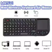 Mini Wireless Keyboard Backlit English Russian Spanish French Touchpad Air Mouse