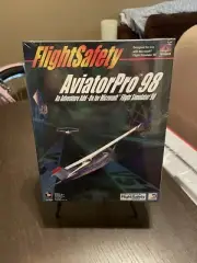NEW! Sealed! AviatorPro 98 Flight Simulator Add-On