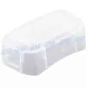 JJC Flash Bounce Diffuser Cap Box Semi-Transparent For Canon Speedlite 320EX