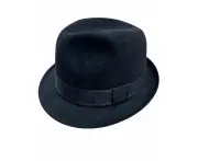 Akubra Trilby Fur Felt Hat - Black