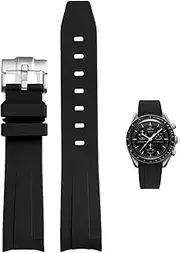 [Ylfcly] Silicone Strap for Omega x Swatch MoonSwatch/Rolex Watch 20 mm, 20mm, Silicone, No gemstone