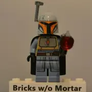 New Genuine LEGO Mandalorian Tribe Warrior Female Minifig Star Wars 75267