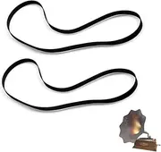 Turntable Drive Belt, 270mm, 2-Pack, for Nostalgia Record Players and Belt-Driven Turntables