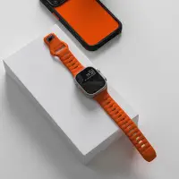 在飛比找Yahoo奇摩購物中心優惠-美國NOMAD Apple Watch專用運動風FKM橡膠錶