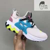 在飛比找蝦皮購物優惠-【AND.】NIKE REACT PRESTO 粉白 黃籃紫